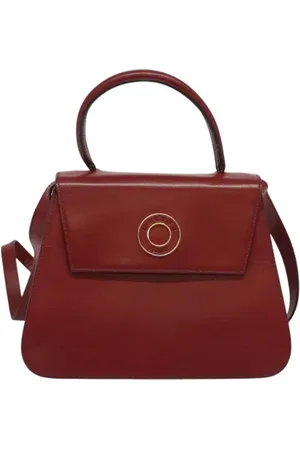 Céline Pre-owned, Kobieta, Czerwony, ONE SIZE, Skóra, Pre-owned Skórzane torebki