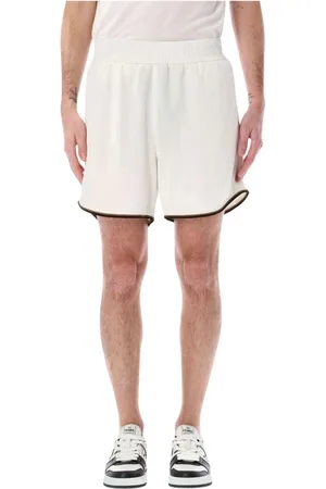 Fendi Szorty, Mężczyzna, Biały, S, Białe Eleganckie Spodnie Slim-Fit