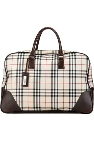 Burberry Pre-owned, Kobieta, Beżowy, ONE SIZE, Pre-owned Canvas handbags