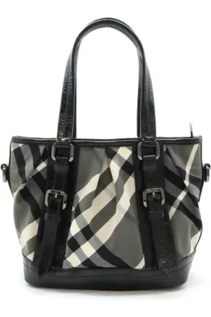 Burberry Pre-owned, Kobieta, Czarny, ONE SIZE, Skóra, Pre-owned Leather totes
