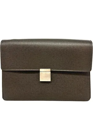 LOUIS VUITTON Pre-owned, Mężczyzna, brązowy, ONE SIZE, Len, Pre-owned Canvas clutches