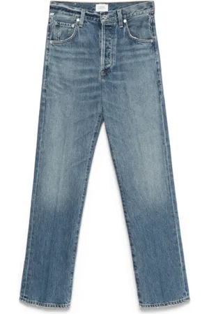 Citizens of Humanity Jeansy, Kobieta, Niebieski, W28, Denim, Indigo Jeansy z Guzikami