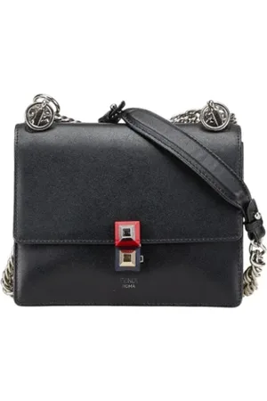 Fendi Pre-owned, Kobieta, Czarny, ONE SIZE, Skóra, Pre-owned Leather fendi-bags