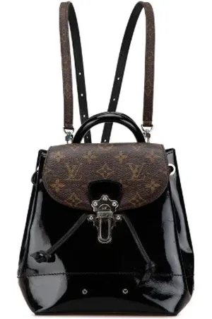 LOUIS VUITTON Pre-owned, Kobieta, Czarny, ONE SIZE, Skóra, Pre-owned Canvas backpacks