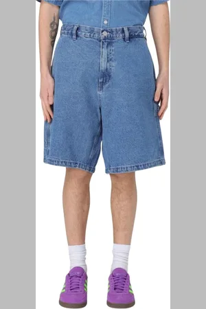 Obey Szorty, Mężczyzna, Niebieski, W29, Denim, Indigo Denim Shorts