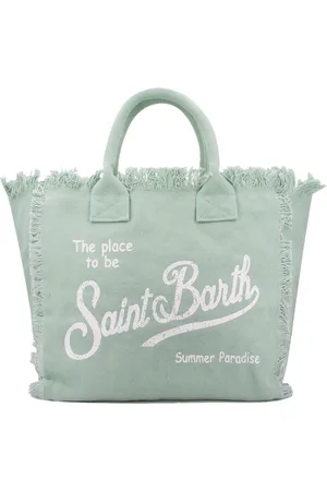 MC2 SAINT BARTH Torebki, Kobieta, Zielony, ONE SIZE, Torba z Kanwy