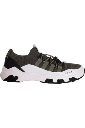 BALDININI Buty, Mężczyzna, Zielony, 44 EU, Khaki Męskie Sneakersy Stylowe Buty