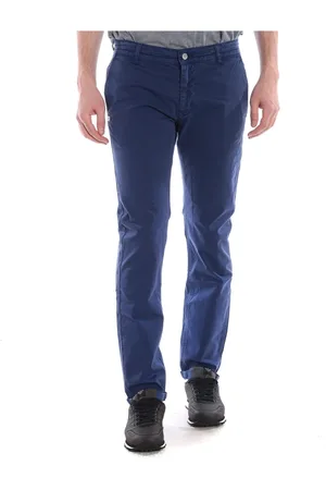 D.A. Daniele Alessandrini Spodnie, Mężczyzna, Niebieski, W38, Niebieskie Casual Jeansy Pj 9001L1003931Blu