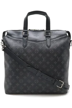 LOUIS VUITTON Pre-owned, Mężczyzna, Czarny, ONE SIZE, Skóra, Pre-owned Canvas briefcases