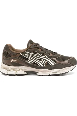 Asics Buty, Mężczyzna, brązowy, 42 1/2 EU, Zamsz, Brązowe Sneakersy Gel-NYC z zamszem i siatką