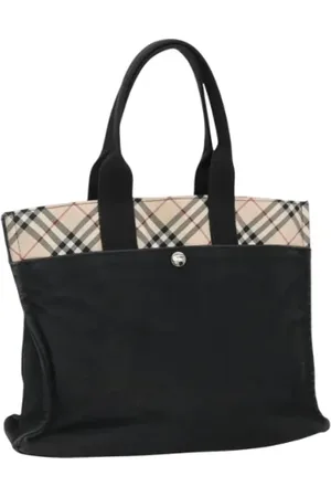 Burberry Pre-owned, Kobieta, Czarny, ONE SIZE, Pre-owned Canvas handbags