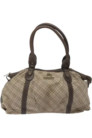 Burberry Pre-owned, Kobieta, Beżowy, ONE SIZE, Skóra, Pre-owned Canvas handbags