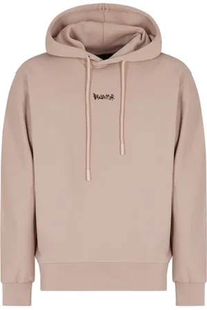 DISCLAIMER Bluzy, Mężczyzna, brązowy, M, Bluza z kapturem z nadrukiem graffiti dla mężczyzn
