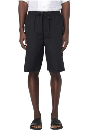 Dolce & Gabbana Szorty, Mężczyzna, Czarny, L, Luksusowe Bawełniane Szorty