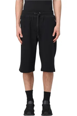 Dolce & Gabbana Szorty, Mężczyzna, Czarny, L, Wygodne Czarne Szorty Casual