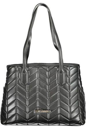 Valentino by Mario Valentino Torebki, Kobieta, Czarny, ONE SIZE, Len, Czarna Torba Damska z Polietylenu
