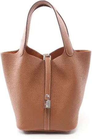 Hermès Pre-owned, Kobieta, brązowy, ONE SIZE, Skóra, Pre-owned Skórzane torebki