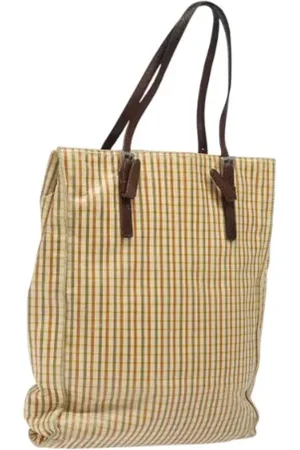 Prada Pre-owned, Kobieta, Beżowy, ONE SIZE, Skóra, Pre-owned Leather prada-bags
