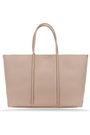 Tom Ford Torebki, Kobieta, Beżowy, ONE SIZE, Zamsz, Czerwona skórzana torba na ramię z magnetycznym guzikiem