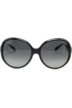 CHANEL Pre-owned, Kobieta, Czarny, ONE SIZE, Pre-owned Plastic sunglasses