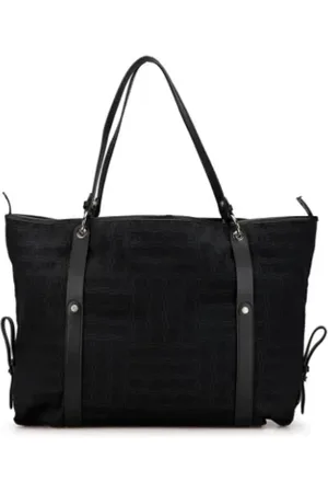 Salvatore Ferragamo Pre-owned, Kobieta, Czarny, ONE SIZE, Skóra, Pre-owned Canvas handbags