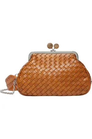 Max Mara Torebki, Kobieta, brązowy, ONE SIZE, Brązowa torba Pasticcino średnia kopertówka