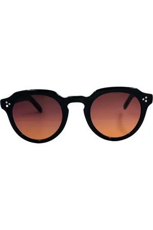 MOSCOT Akcesoria, unisex, Czarny, ONE SIZE, Len, Ręcznie robione włoskie okulary przeciwsłoneczne z acetatem
