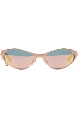 Acne Studios Akcesoria, unisex, Różowy, ONE SIZE, Nylon, Różowe Okulary Nylonowa Ramka