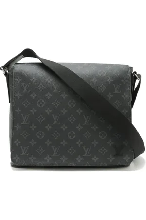 LOUIS VUITTON Pre-owned, Mężczyzna, Czarny, ONE SIZE, Pre-owned Fabric crossbody-bags