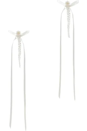 Simone Rocha Akcesoria, Kobieta, Biały, ONE SIZE, Perłowe Kolczyki