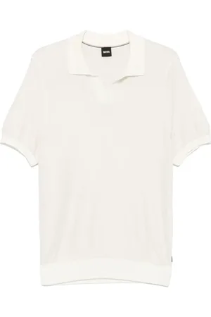HUGO BOSS Swetry, Mężczyzna, Biały, M, Stylowy T-shirt Jianluca