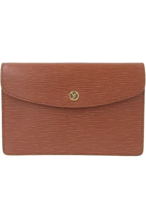 LOUIS VUITTON Pre-owned, Kobieta, brązowy, ONE SIZE, Skóra, Pre-owned Leather clutches