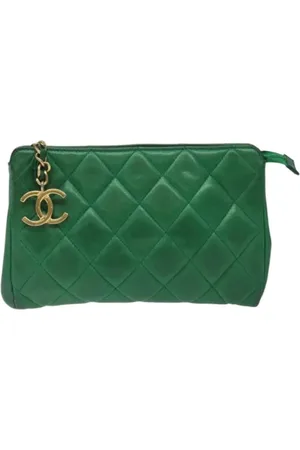 CHANEL Pre-owned, Kobieta, Zielony, ONE SIZE, Skóra, Pre-owned Leather chanel-bags