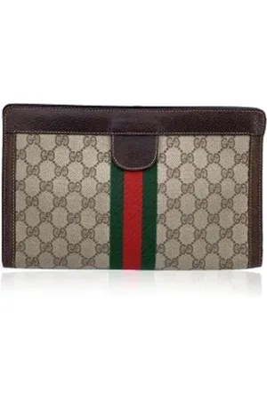 Gucci Pre-owned, Kobieta, Beżowy, ONE SIZE, Pre-owned Leather gucci-bags