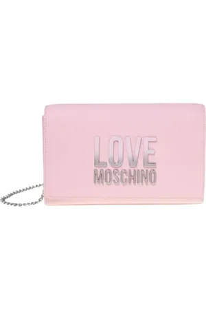 Moschino Torebki, Kobieta, Różowy, ONE SIZE, Różowa Torba na Ramię Styl Trendy