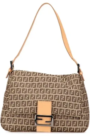 Fendi Pre-owned, Kobieta, brązowy, ONE SIZE, Skóra, Pre-owned Canvas fendi-bags