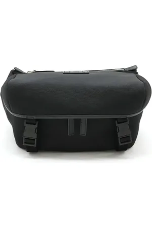 Gucci Pre-owned, Mężczyzna, Czarny, ONE SIZE, Nylon, Pre-owned Canvas crossbody-bags