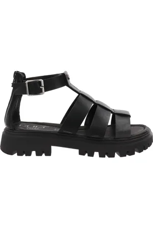 Cult Buty, Kobieta, Czarny, 38 EU, Damskie sandały z ekoskóry