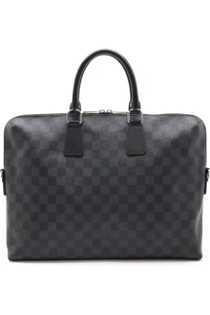 LOUIS VUITTON Pre-owned, Mężczyzna, Czarny, ONE SIZE, Pre-owned Canvas briefcases