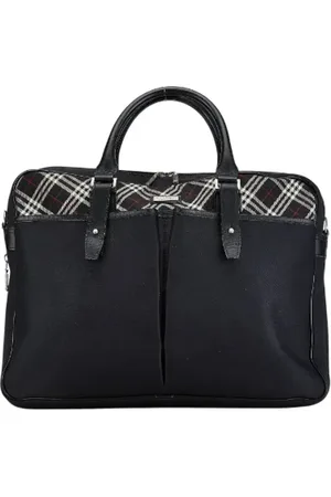 Burberry Pre-owned, Kobieta, Czarny, ONE SIZE, Skóra, Pre-owned Canvas handbags