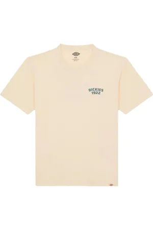 Dickies Koszulki, Mężczyzna, Beżowy, L, Majster Krótki Rękaw Tee w Kukurydzy