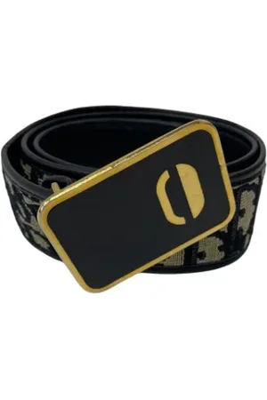 Dior Pre-owned, Kobieta, Niebieski, ONE SIZE, Skóra, Pre-owned Leather belts