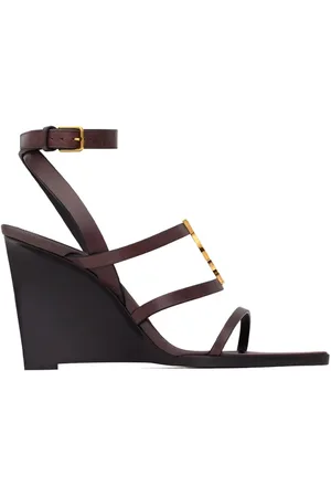 Saint Laurent Buty, Kobieta, brązowy, 36 EU, Letnie Sandały Kolekcja 2023