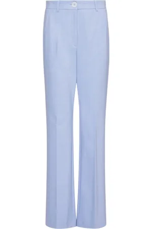 MARELLA Spodnie, Kobieta, Niebieski, L, Jasnoniebieskie Spodnie Slim Fit