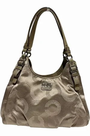 Coach Pre-owned, Kobieta, Żółty, ONE SIZE, Skóra, Pre-owned skórzane torby na ramię