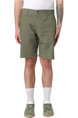 BROOKSFIELD Szorty, Mężczyzna, Zielony, M, Militarne Szorty Casual