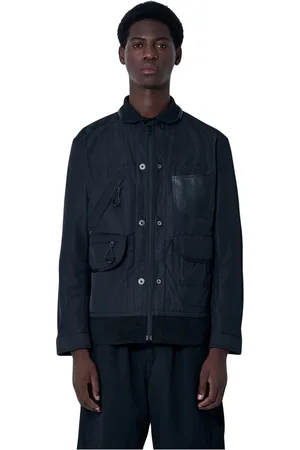 JUNYA WATANABE Kurtki, Mężczyzna, Czarny, M, Kurtka Bomberowa z Materiału