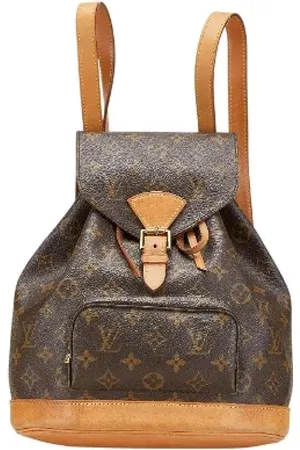 LOUIS VUITTON Pre-owned, Kobieta, brązowy, ONE SIZE, Skóra, Pre-owned Canvas backpacks