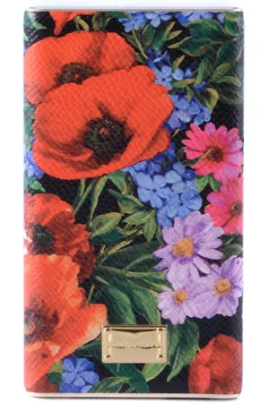 Dolce & Gabbana Akcesoria, Kobieta, Wielobarwność, ONE SIZE, Power Bank Kwiatowy dla Kobiet