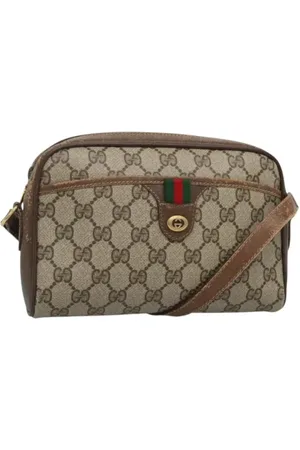 Gucci Pre-owned, Kobieta, Beżowy, ONE SIZE, Skóra, Pre-owned Leather gucci-bags